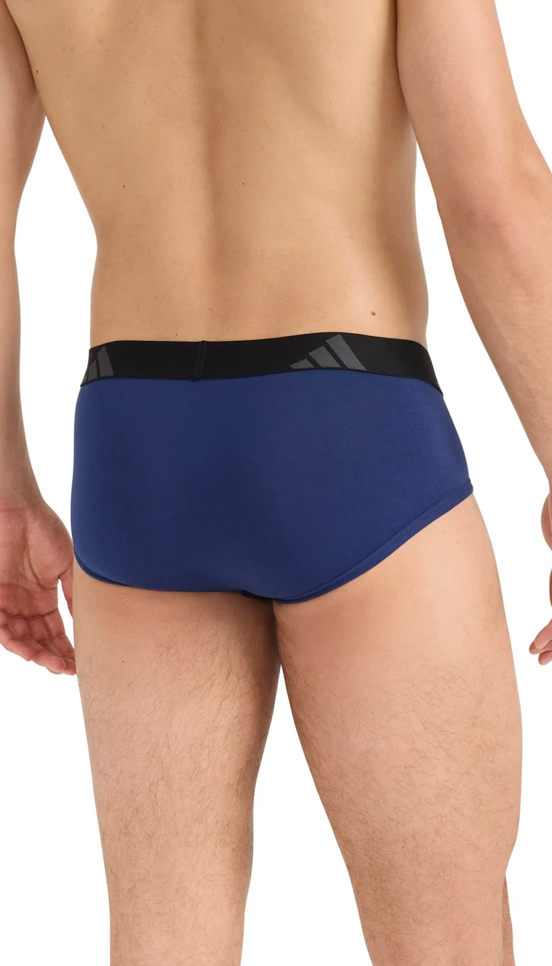Slip 3er-Pack Blau/Schwarz - ADIDAS