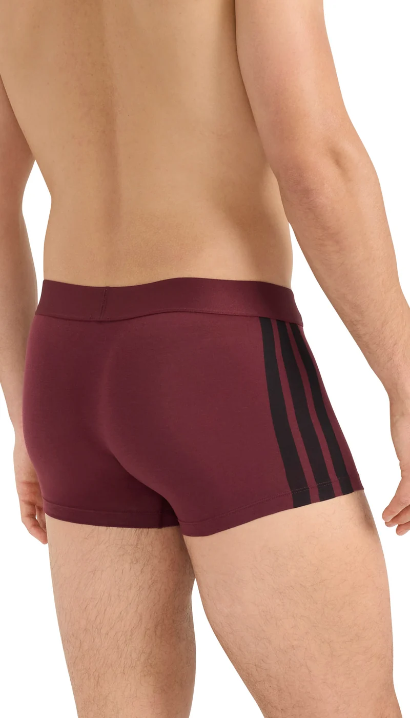 Enge Boxershorts 2er-Pack Schwarz/Bordeaux - ADIDAS