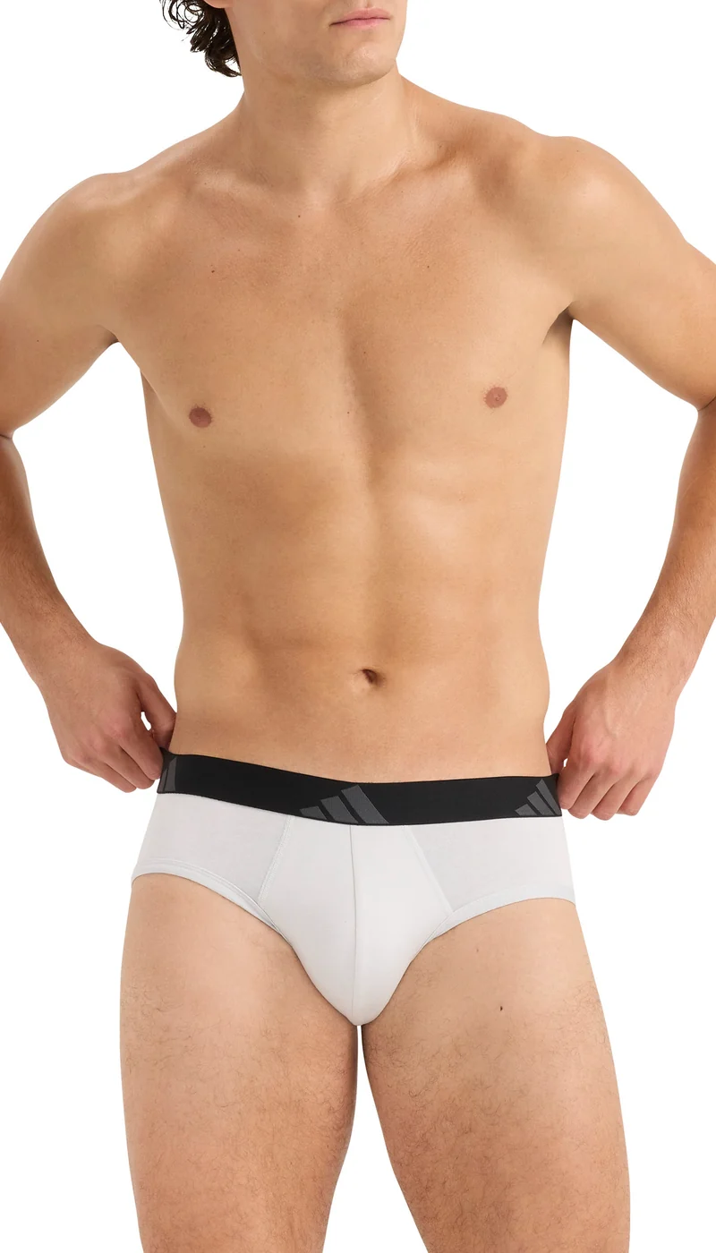 Slip 3er-Pack Bunt gemustert - ADIDAS