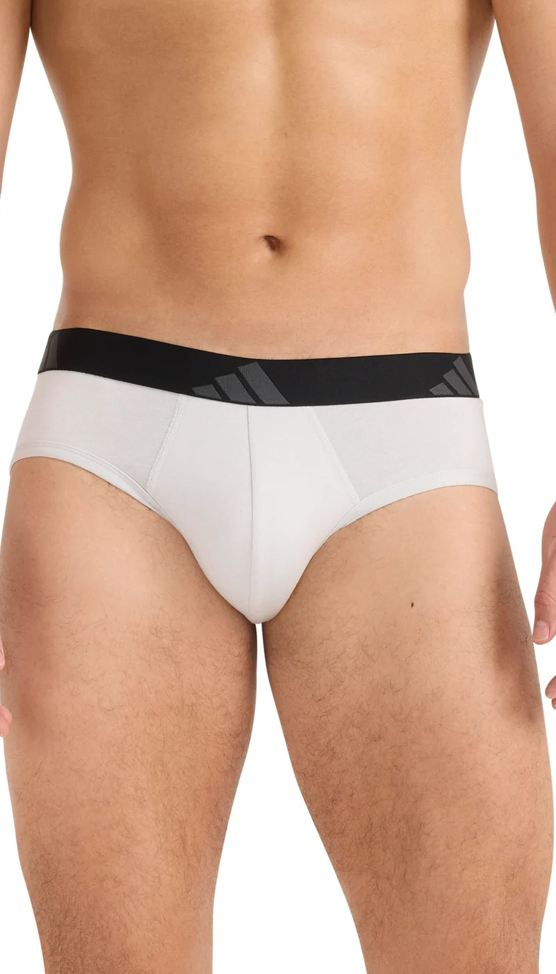 Slip 3er-Pack Bunt gemustert - ADIDAS