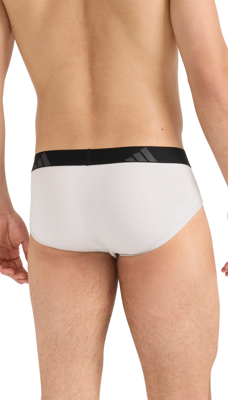 Slip 3er-Pack Bunt gemustert - ADIDAS