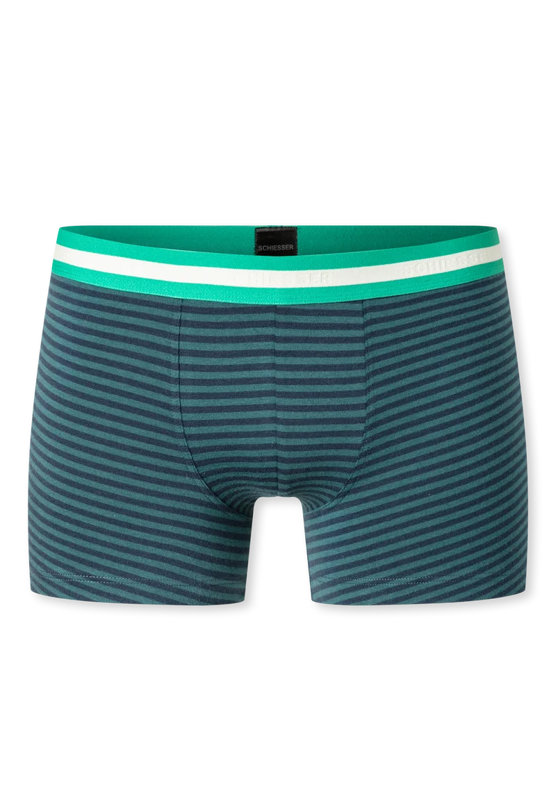 Shorts 3er-Pack Blau gestreift - 95/5