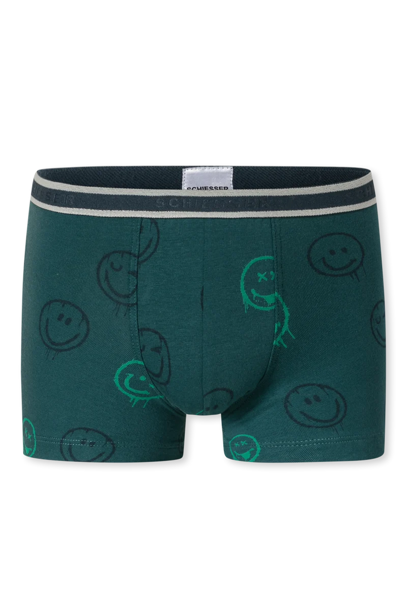 Shorts 3er-Pack Grün gemustert- 95/5