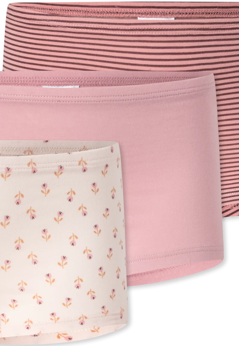 Shorts 3er-Pack Bunt gemustert- 95/5