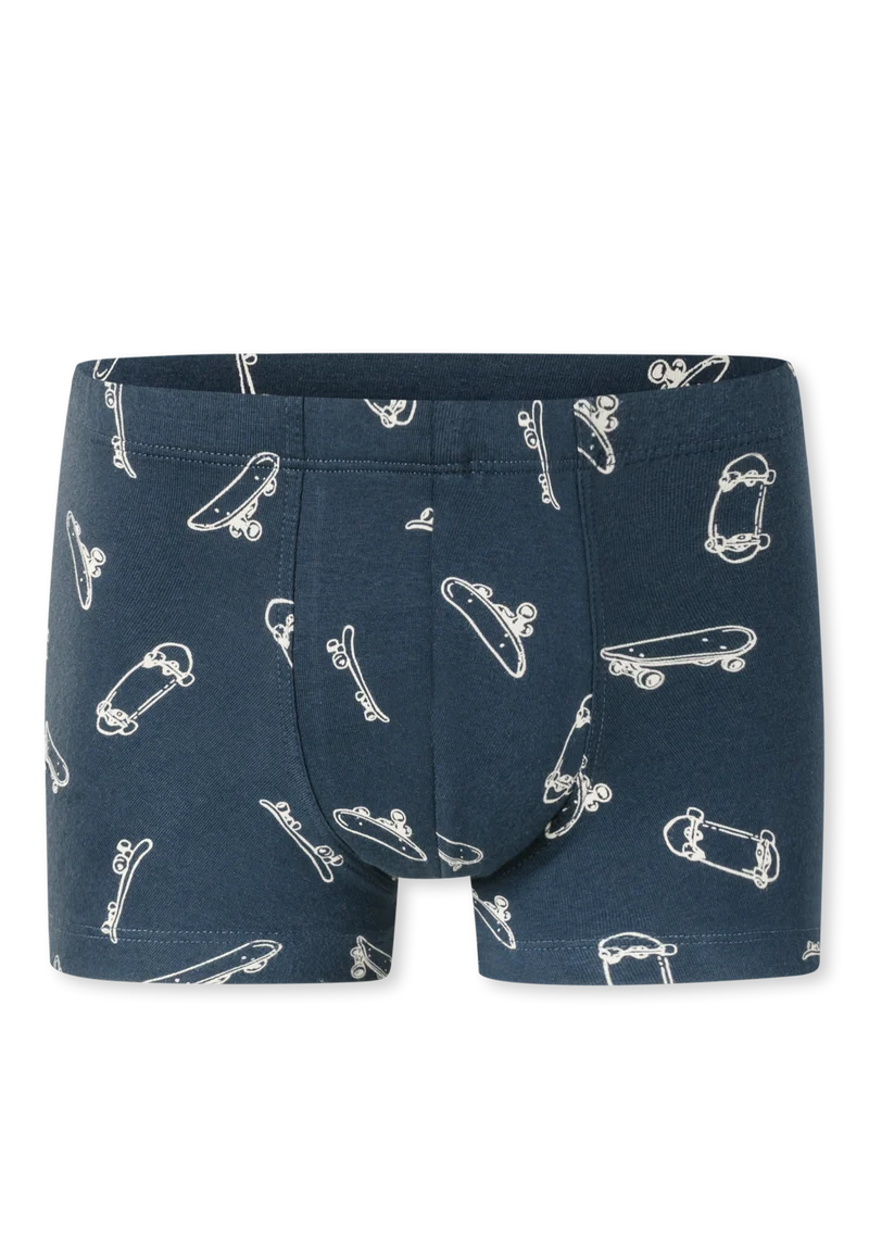 Shorts 5er-Pack Blau/Grau gemustert - 95/5
