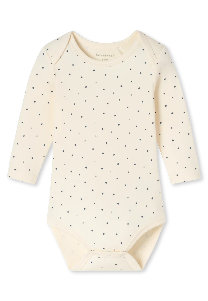 Body Feinripp 3er-Pack Bunt gemustert - Baby