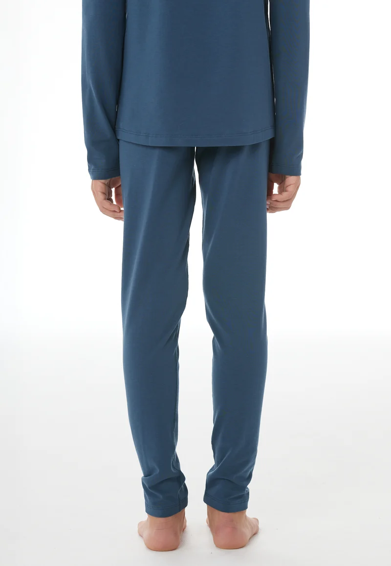 Unterhose lang Dunkelblau - Thermo