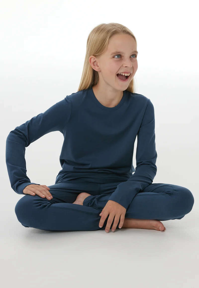 Unterhose lang Dunkelblau - Thermo