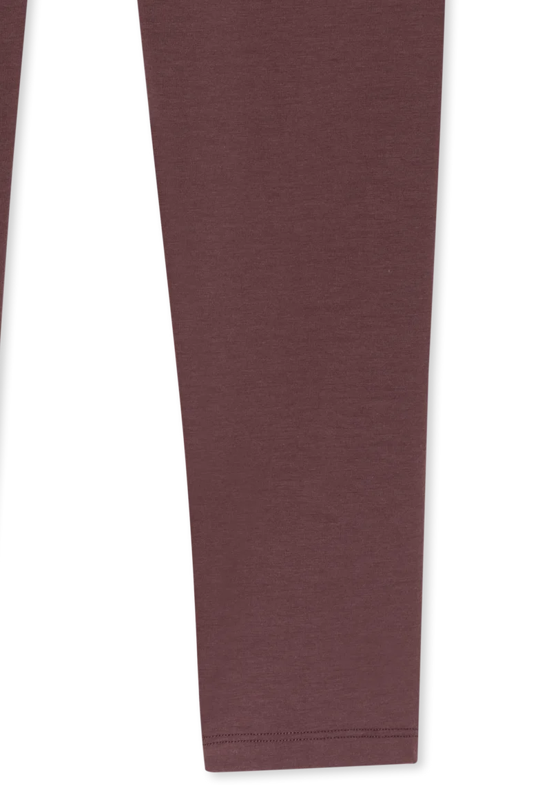 Unterhose lang Bordeaux - Thermo