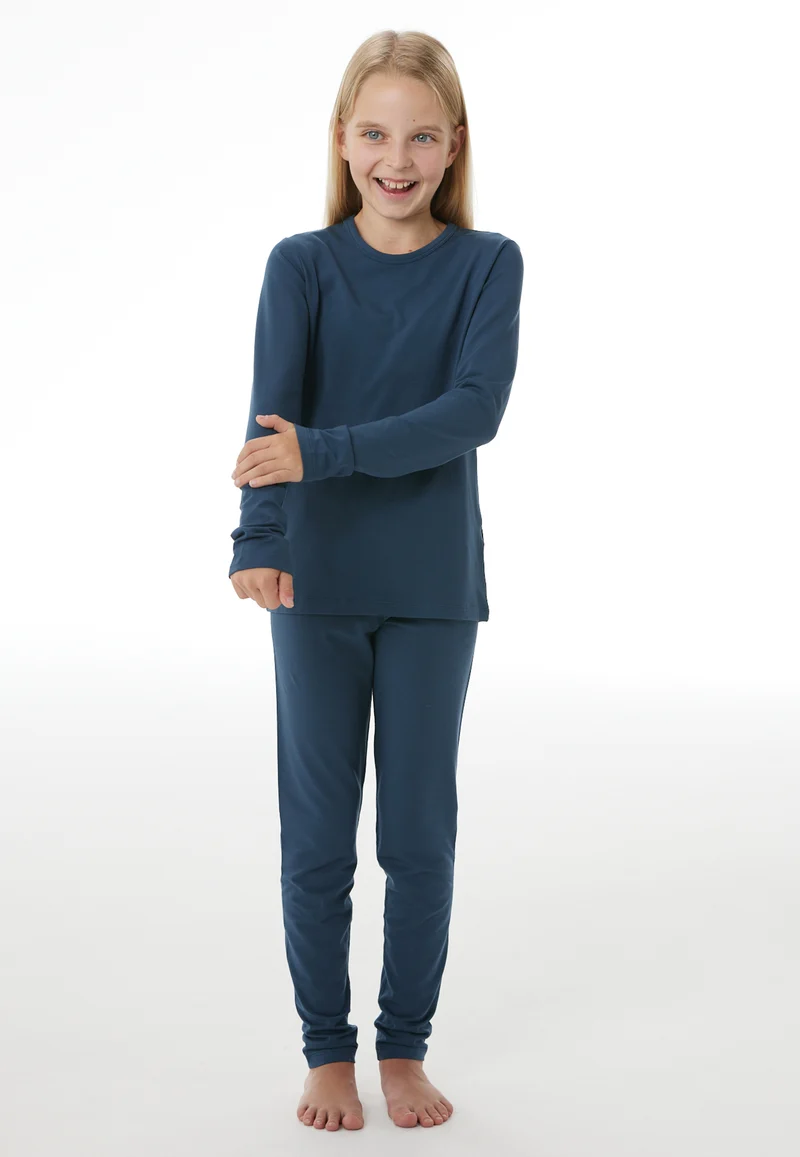 Shirt Dunkelblau - Thermo