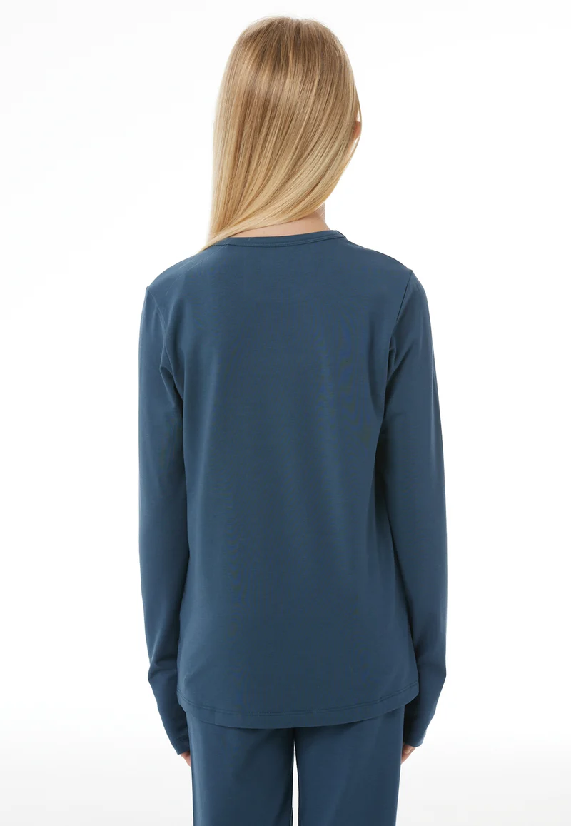Shirt Dunkelblau - Thermo