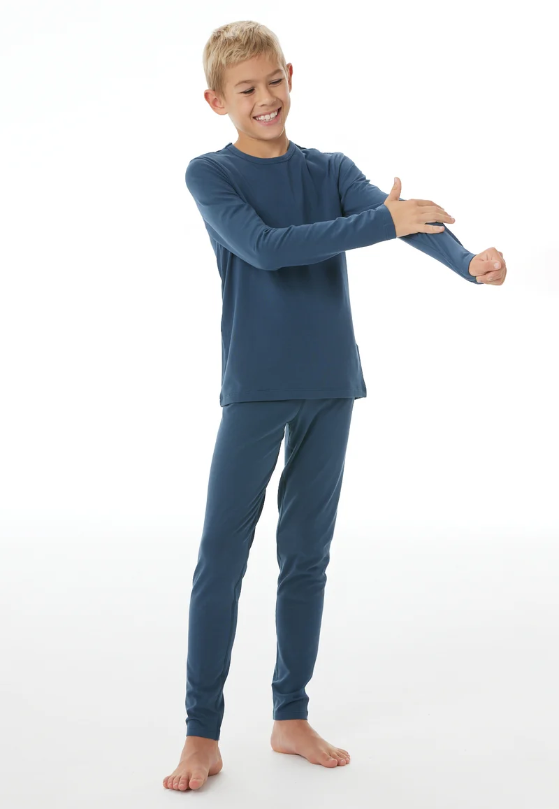 Shirt Dunkelblau - Thermo