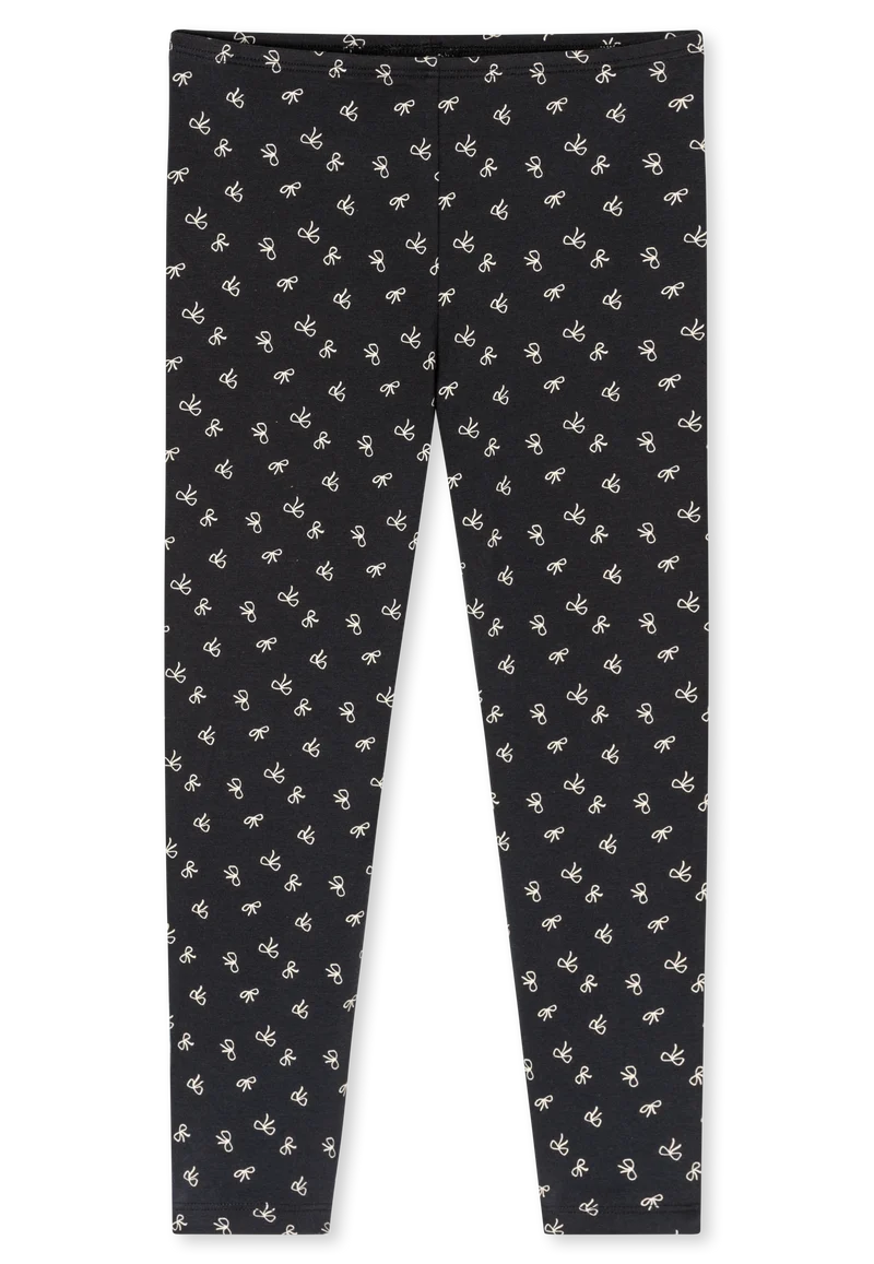 Leggings 2er-Pack Schwarz/Weiss gemustert - 95/5