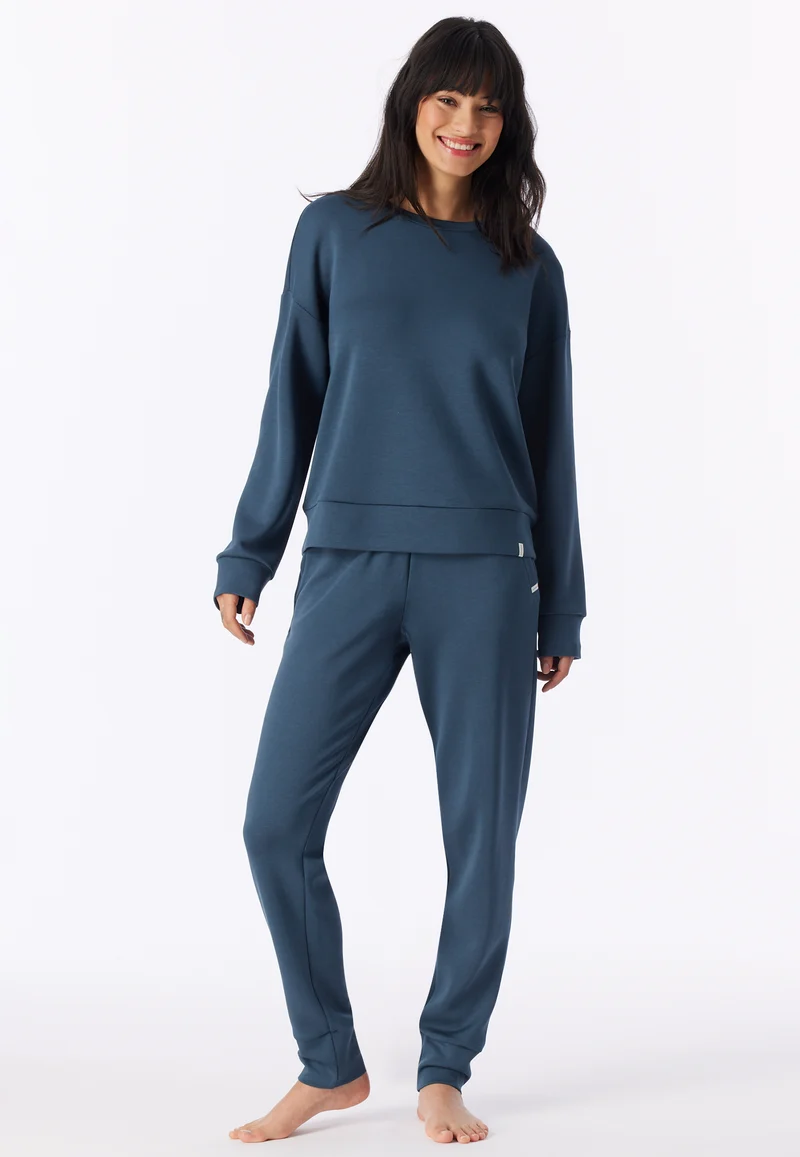 Sweatshirt Petrol - Mix+Relax