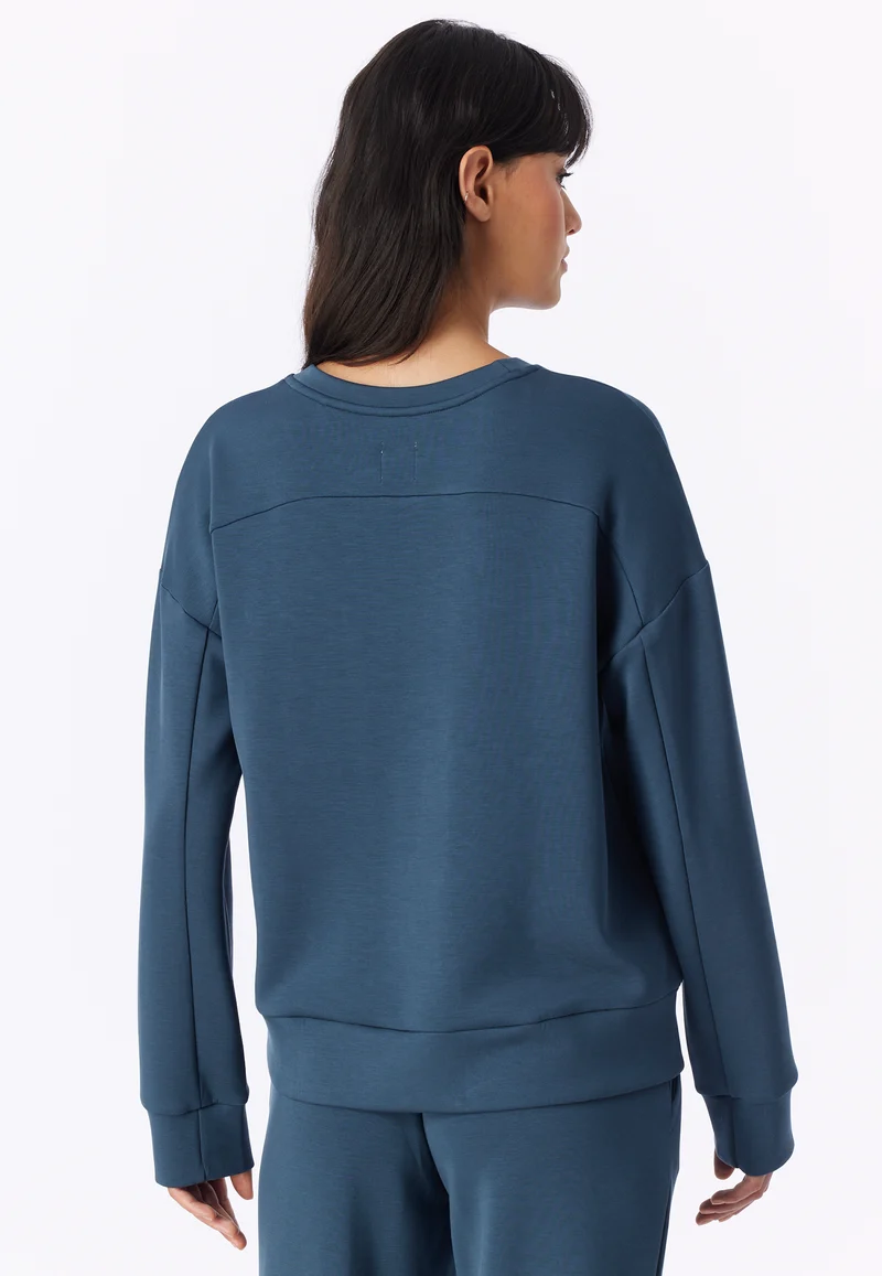 Sweatshirt Petrol - Mix+Relax