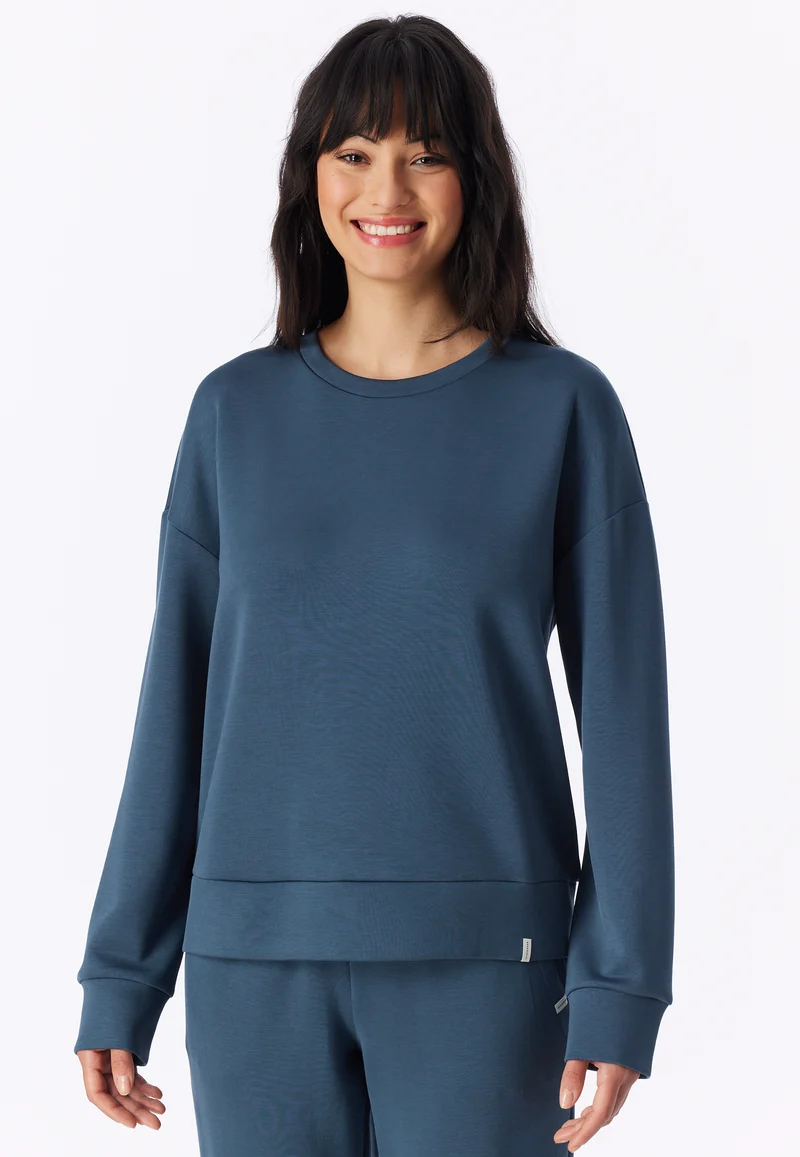 Sweatshirt Petrol - Mix+Relax