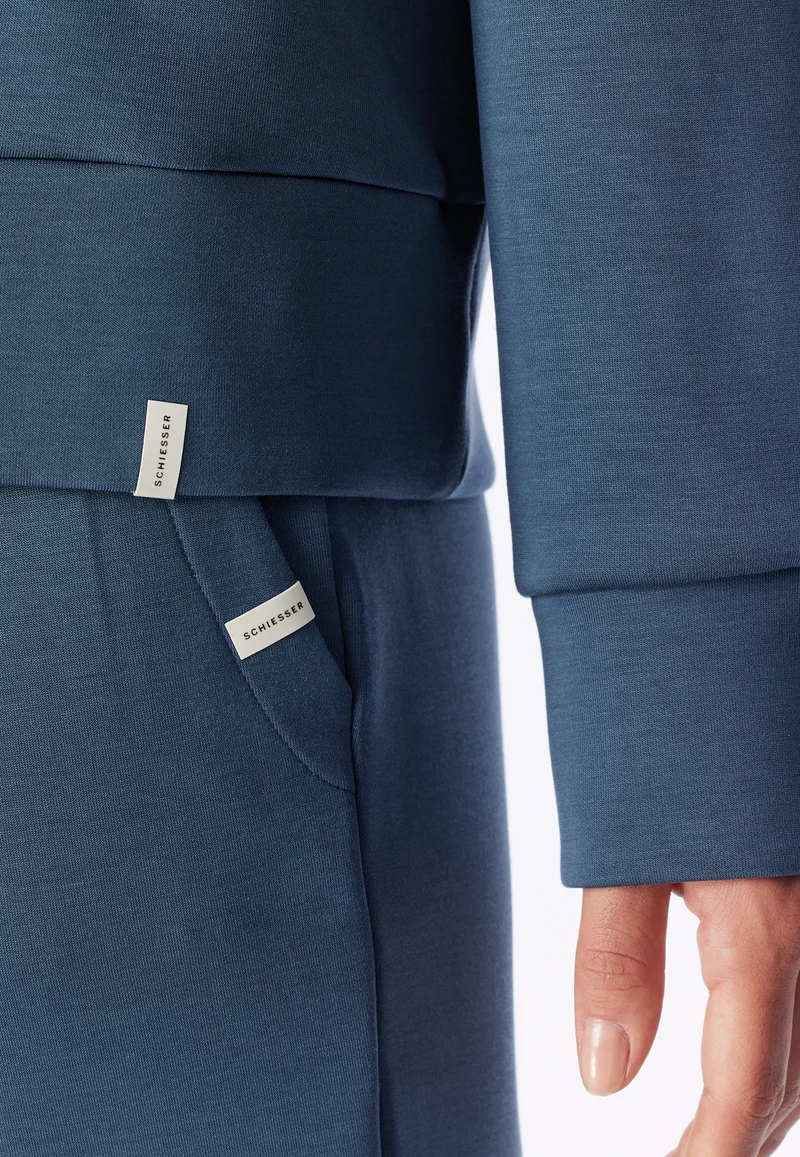 Sweatshirt Petrol - Mix+Relax