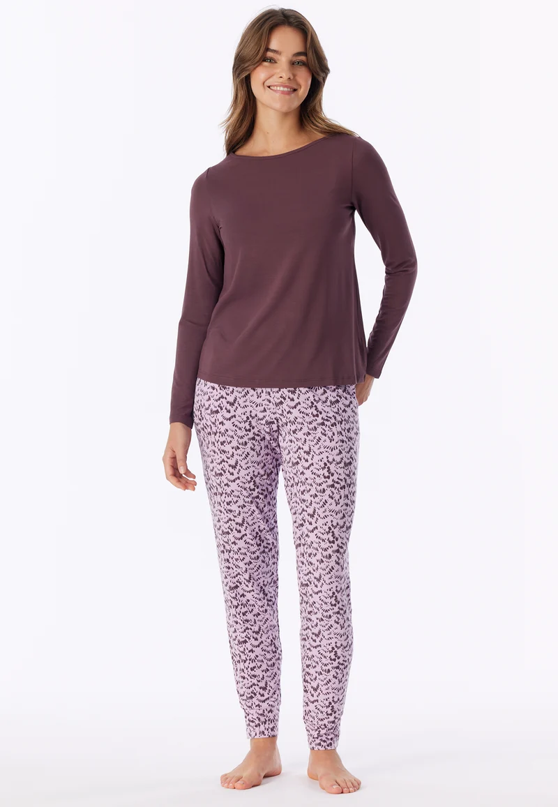 Shirt U-Boot-Ausschnitt Braun - Mix+Relax