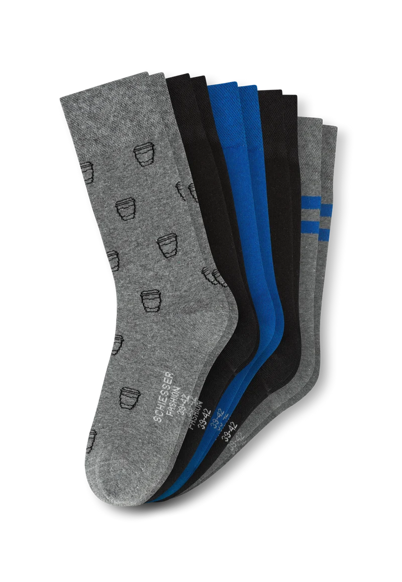 Socken Herren 5er-Pack Bunt - Fashion