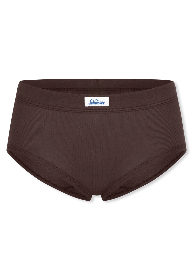 Panty Feinripp Braun - Revival Paula