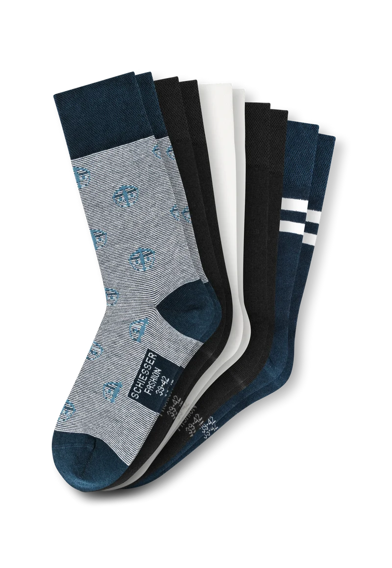 Socken Herren 5er-Pack Bunt - Fashion