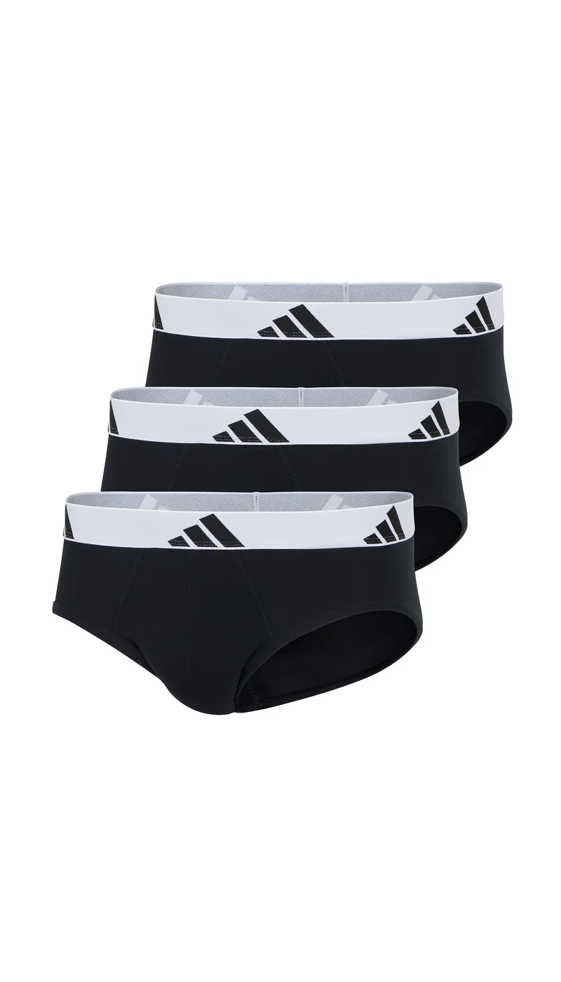 Slip 3er-Pack Schwarz/Weiss - ADIDAS