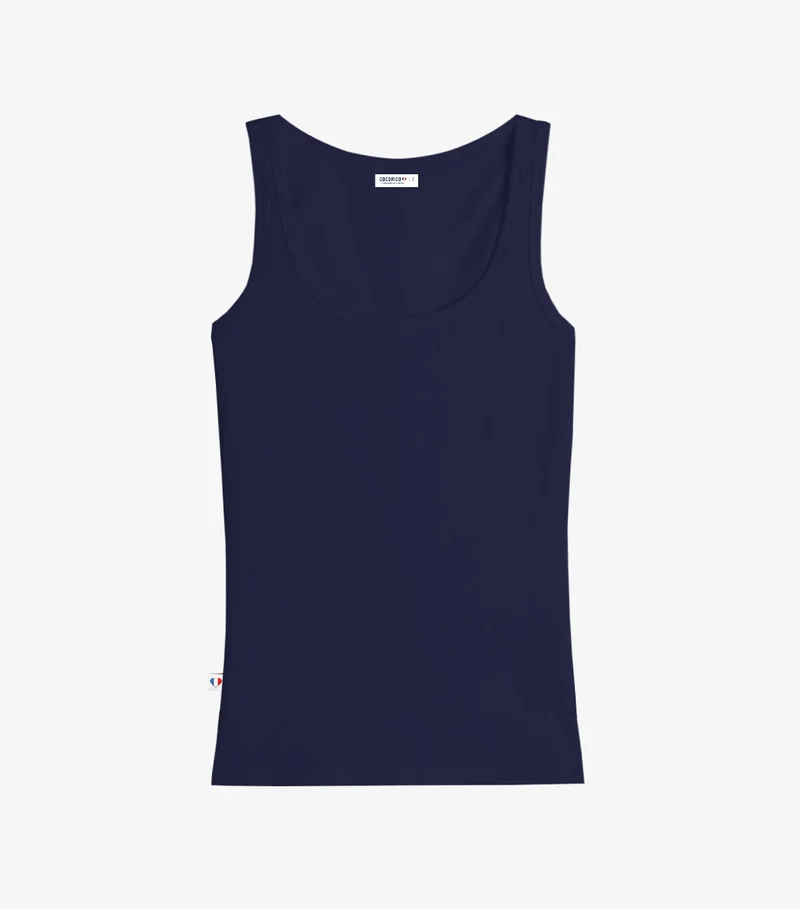 Débardeur Femme Marine - Intemporel