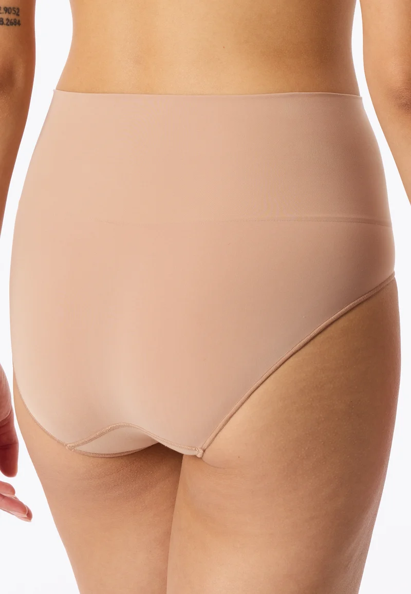 High Waist Slip Seamless Beige - Seamless Contouring