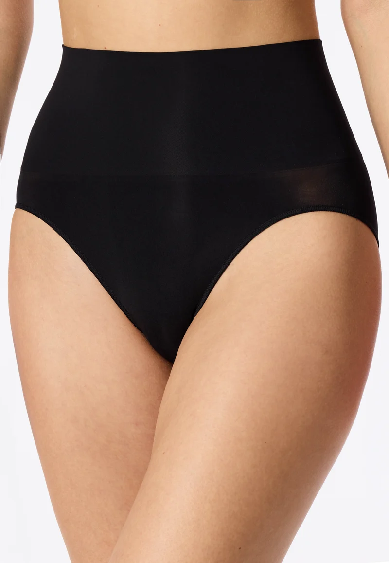 High Waist Slip Seamless Schwarz - Seamless Contouring