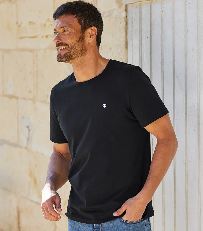 T-shirt Homme Noir - Iconique