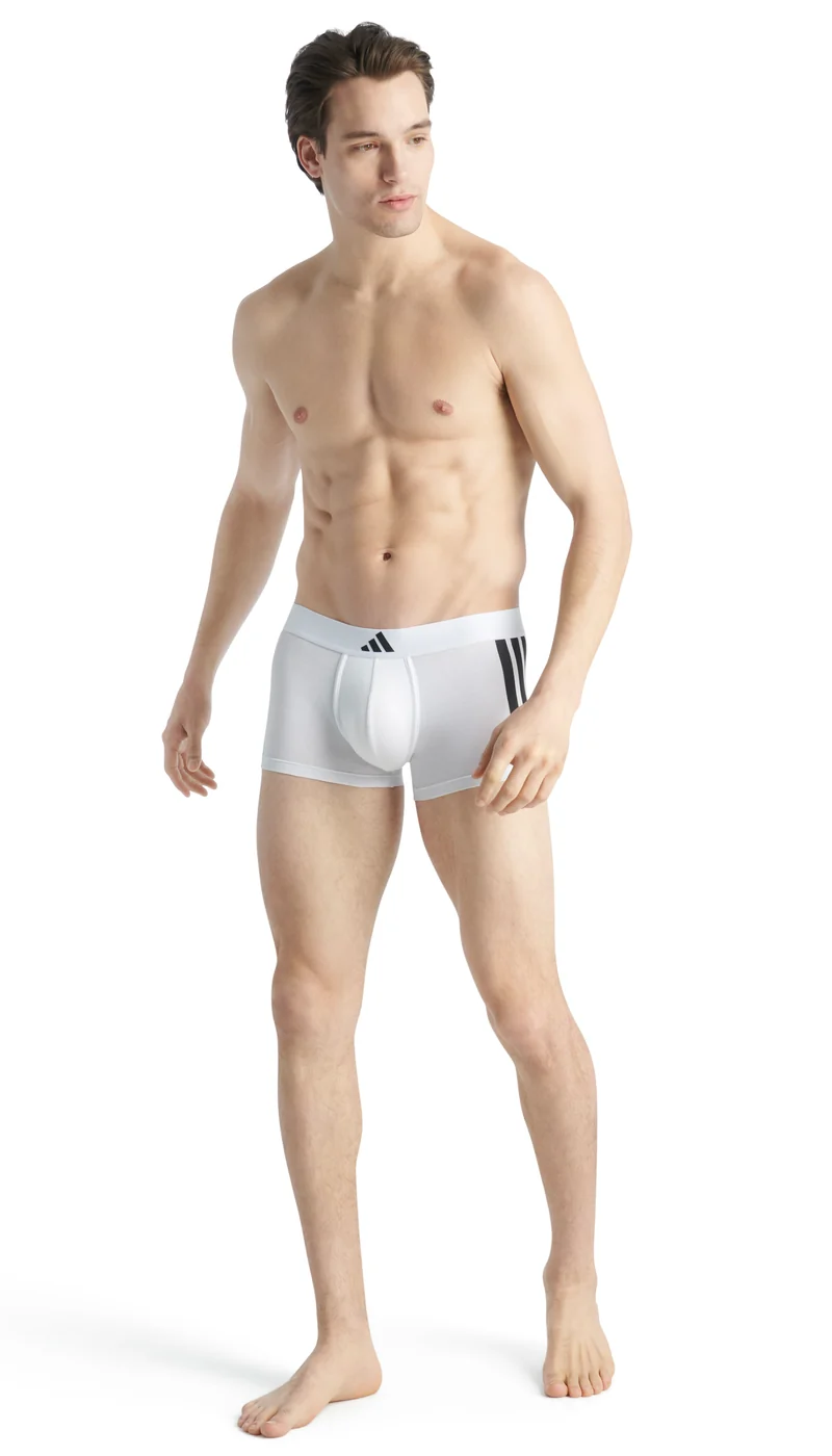 Enge Boxershorts 2er-Pack Schwarz/Weiss - ADIDAS