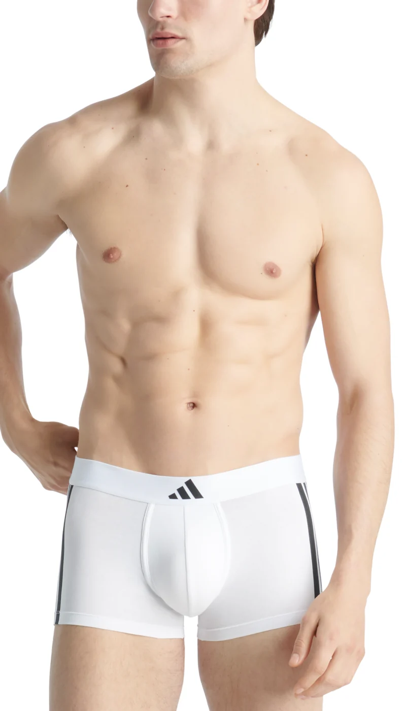 Enge Boxershorts 2er-Pack Schwarz/Weiss - ADIDAS