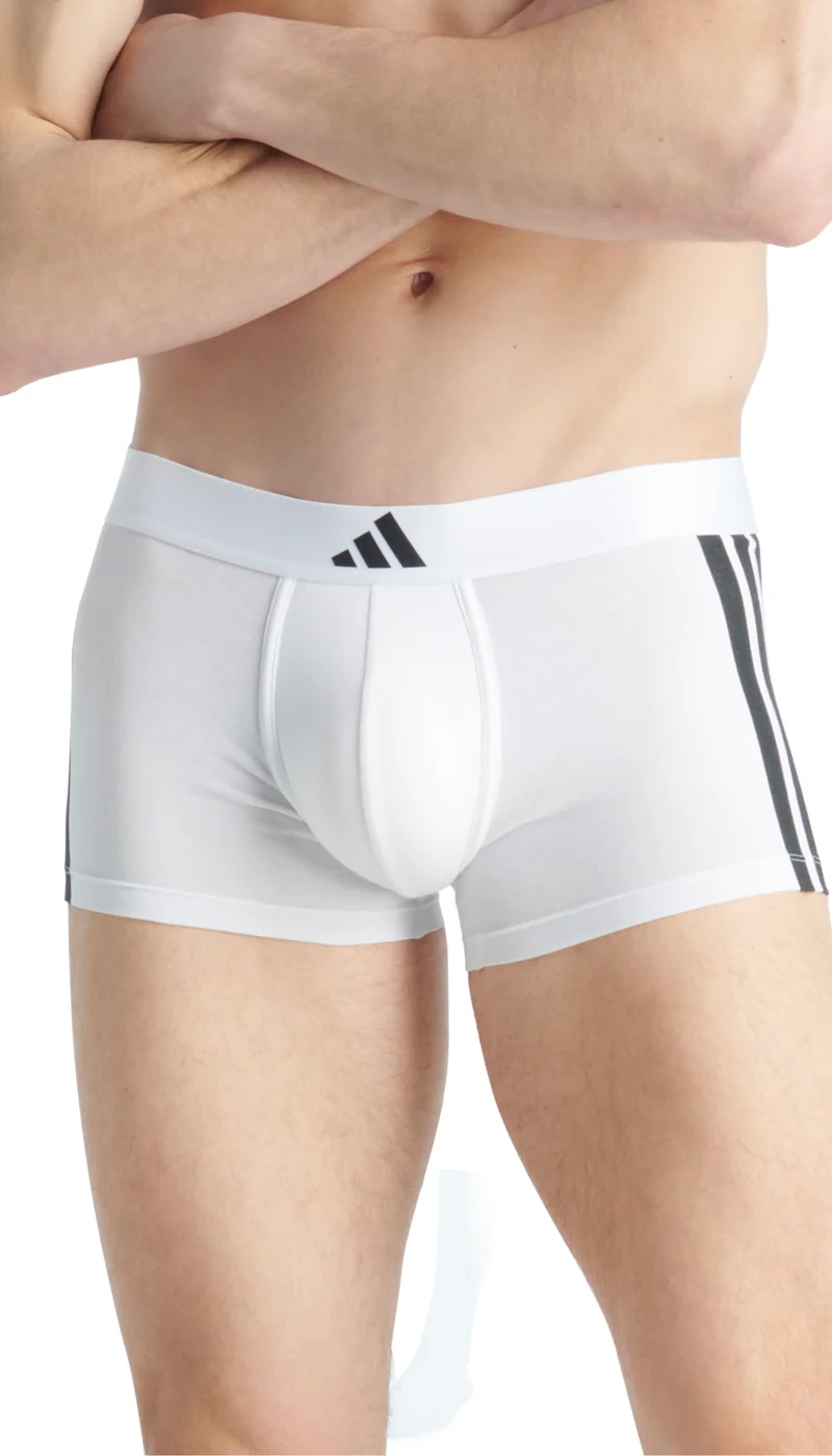 Enge Boxershorts 2er-Pack Schwarz/Weiss - ADIDAS