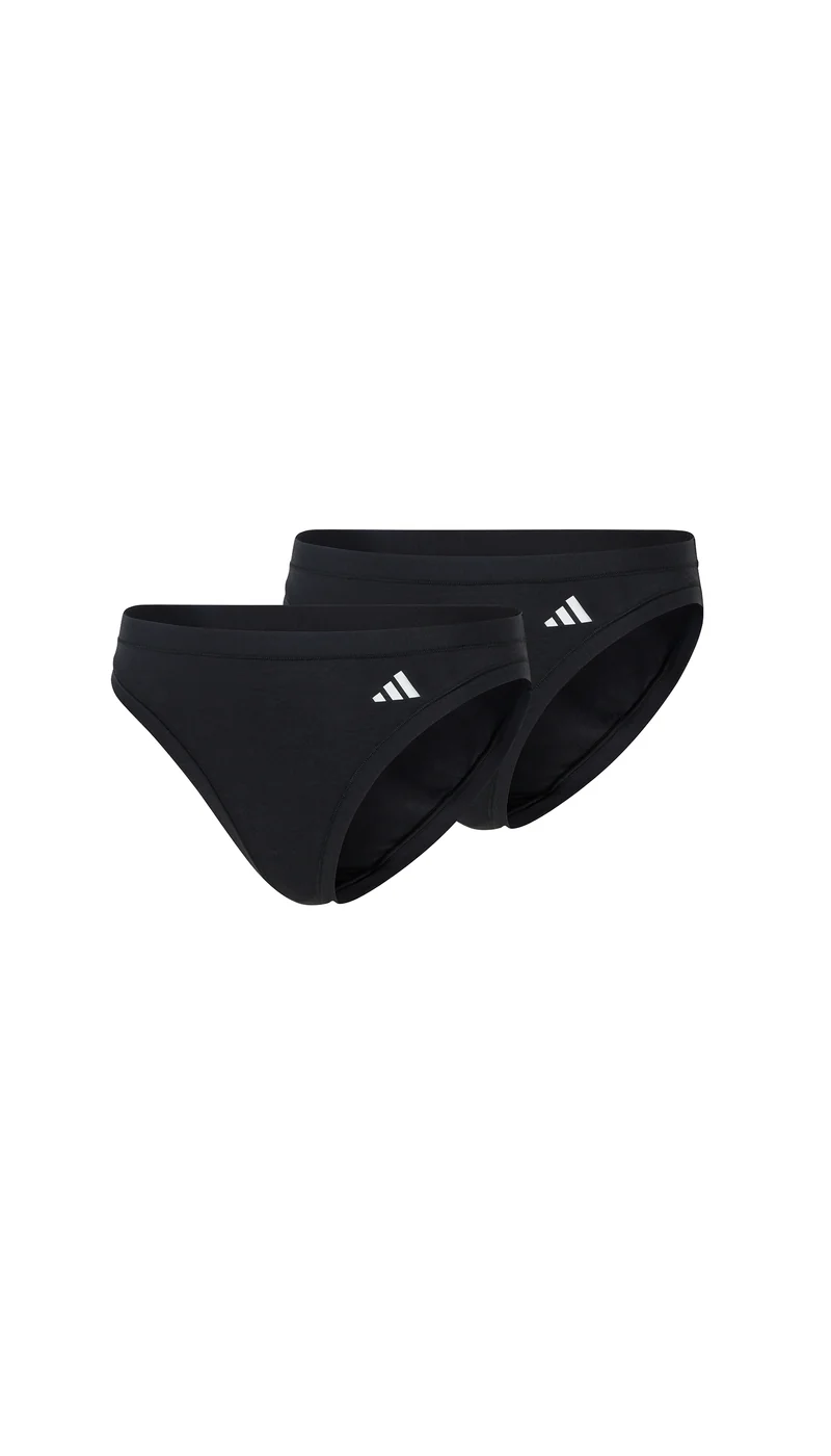 Slip 2er-Pack Schwarz - ADIDAS