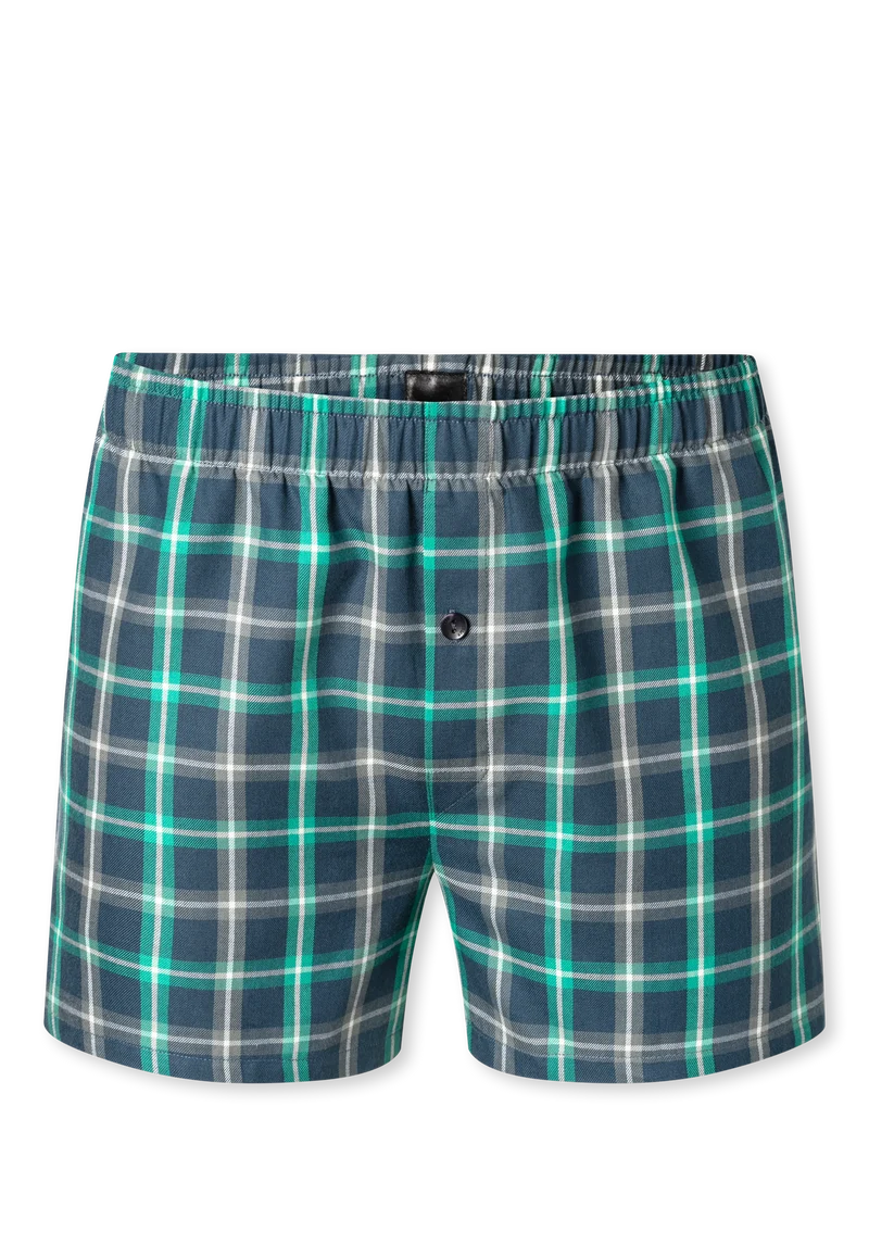Boxershorts Blau gemustert - Boxershorts Multipacks