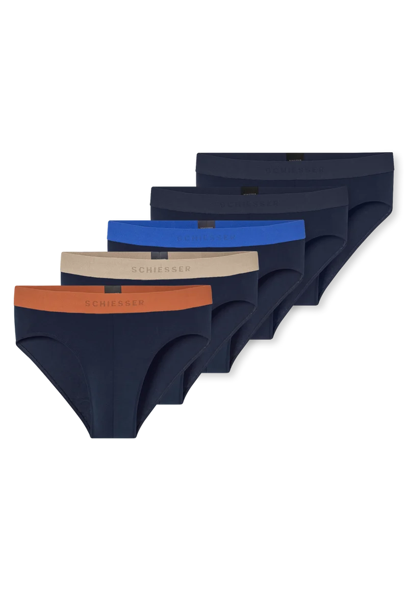 Slip 5er-Pack Dunkelblau - 95/5