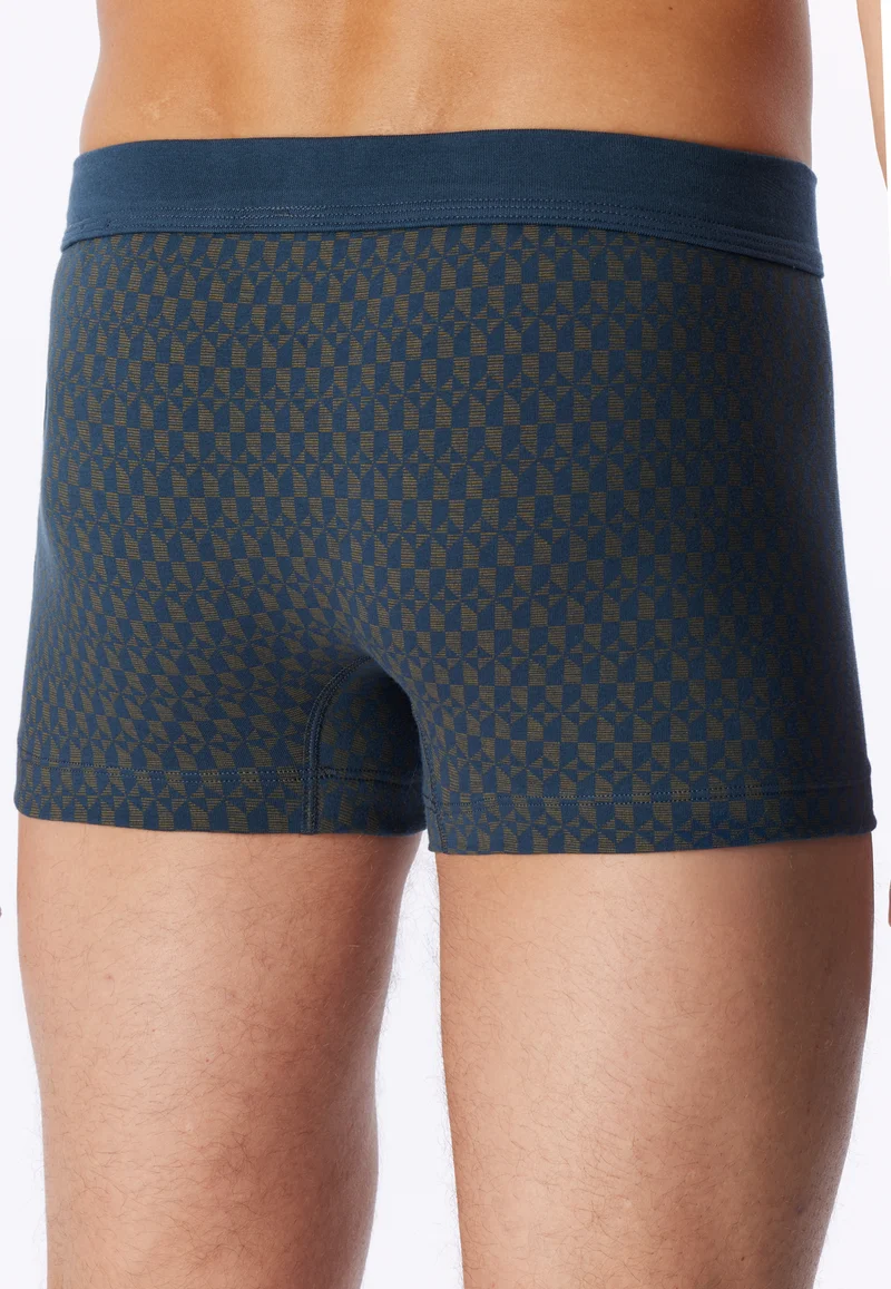 Enge Boxershorts Blau gemustert - 95/5