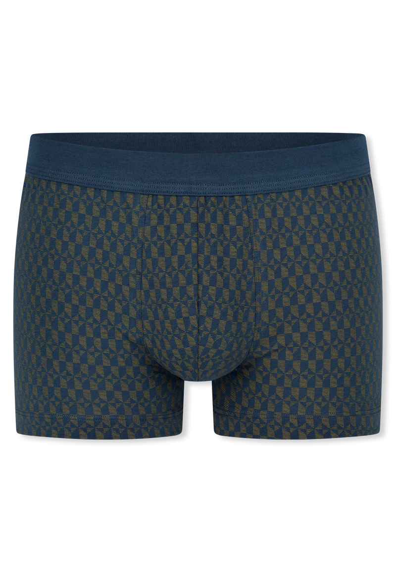 Enge Boxershorts Blau gemustert - 95/5
