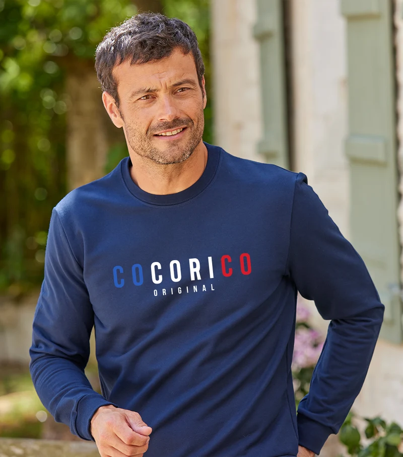 Sweat Homme Marine - Signature