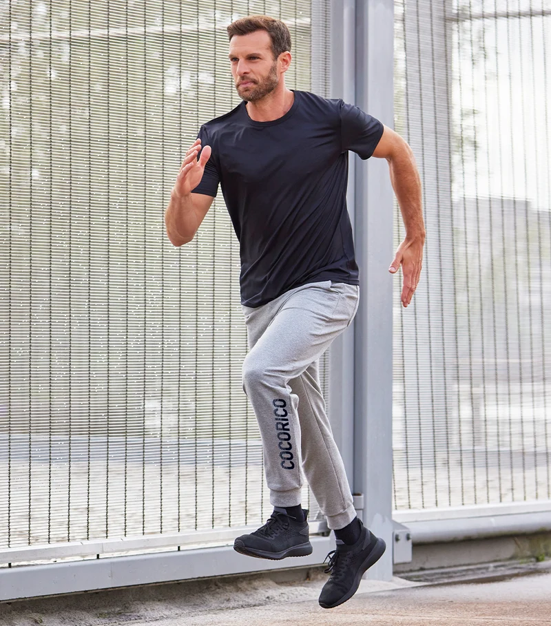 Jogging Homme Gris Chiné - Performance