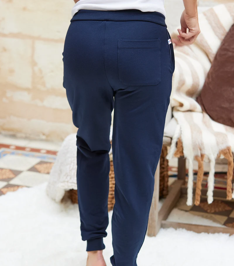 Jogging Femme Marine - Intemporel