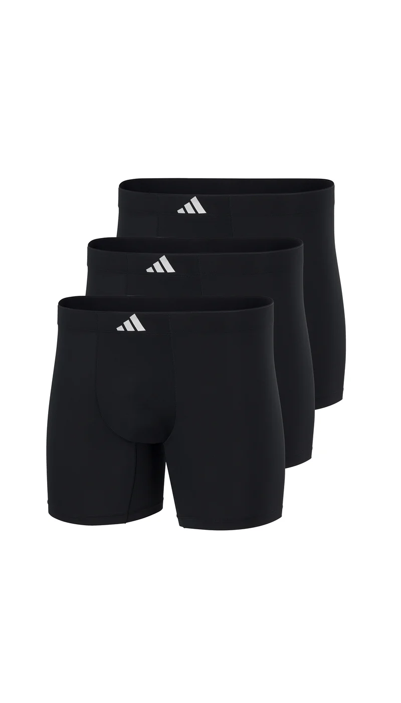 Enge Boxershorts 3er-Pack Schwarz - ADIDAS