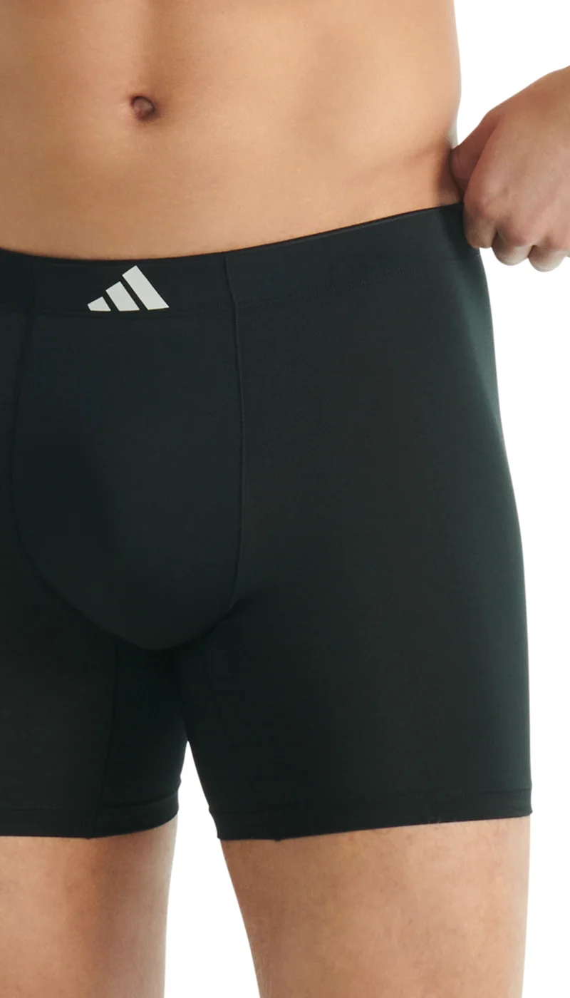 Enge Boxershorts 3er-Pack Schwarz - ADIDAS