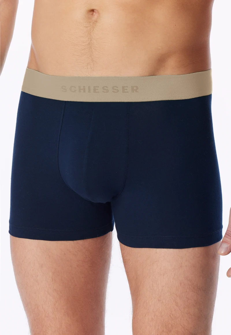 Enge Boxershorts 3er-Pack Dunkelblau - 95/5