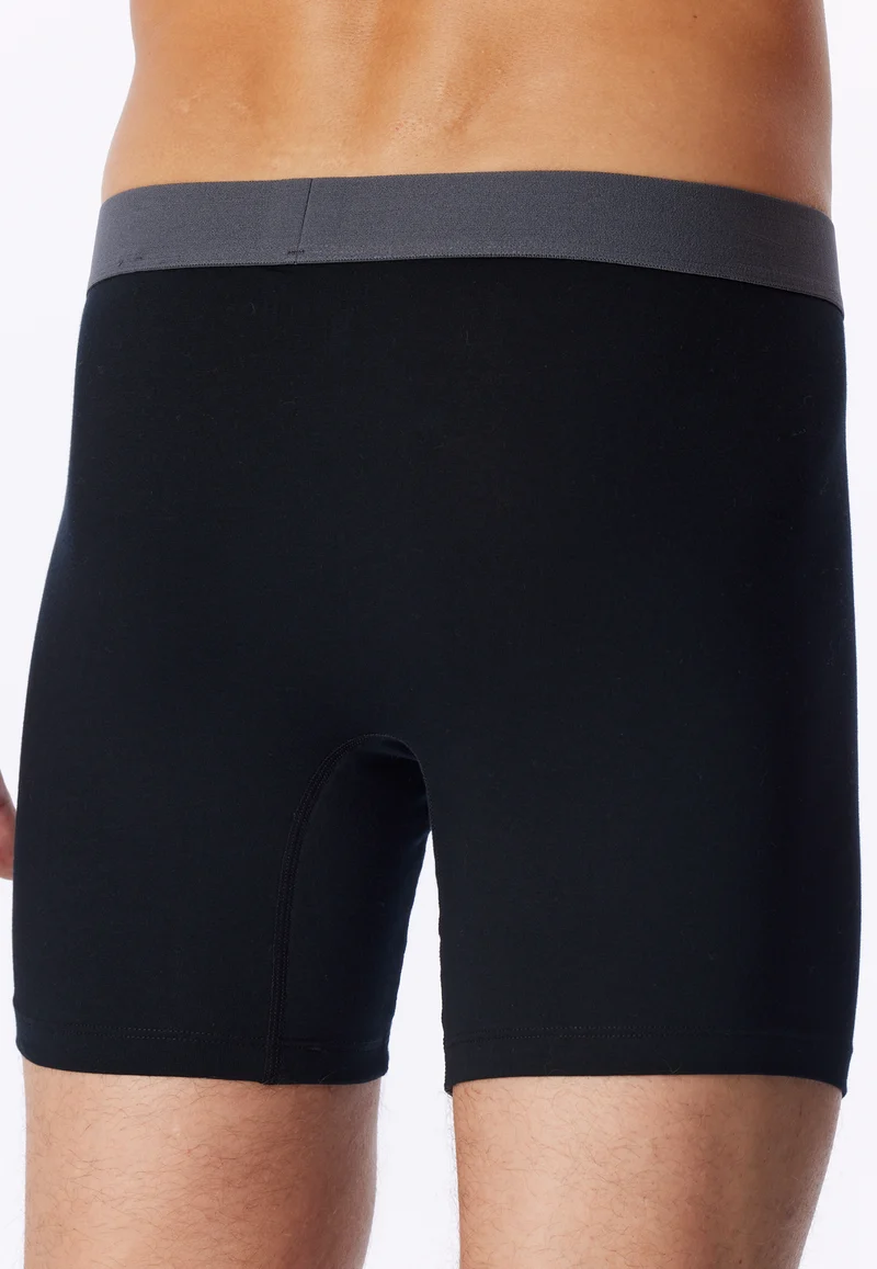 Enge Boxershorts 3er-Pack Schwarz - 95/5
