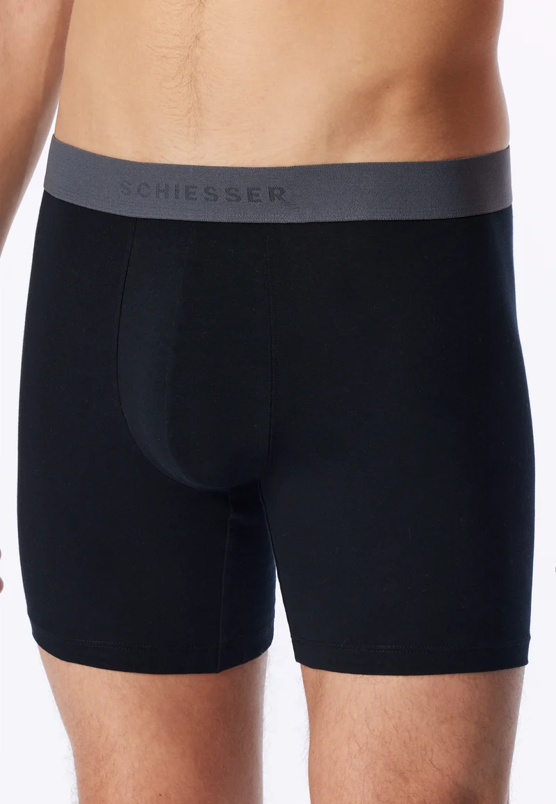 Enge Boxershorts 3er-Pack Schwarz - 95/5