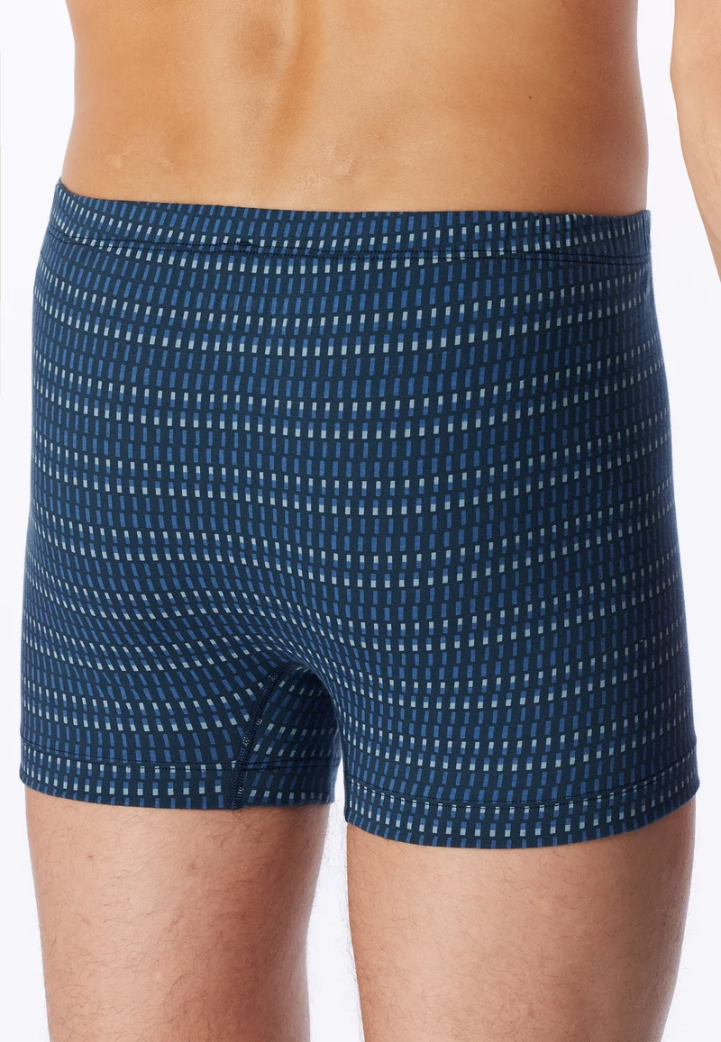 Enge Boxershorts Blau gemustert - 95/5