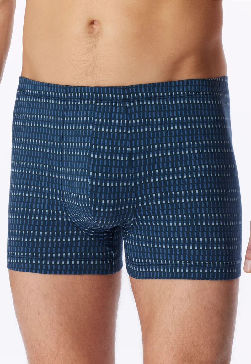 Enge Boxershorts Blau gemustert - 95/5