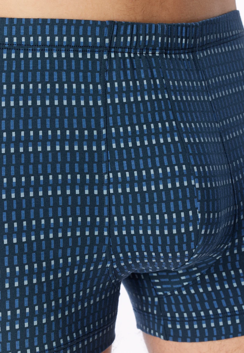 Enge Boxershorts Blau gemustert - 95/5