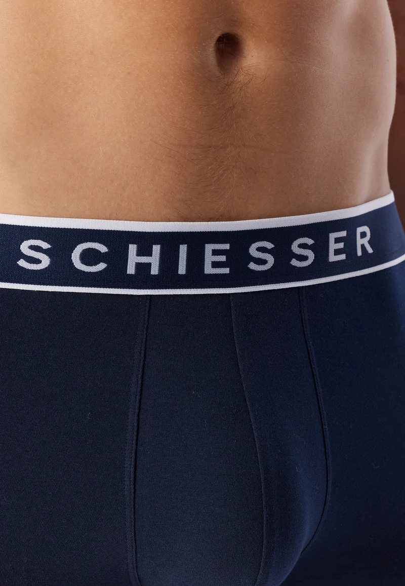 Enge Boxershorts 3er-Pack Dunkelblau - 95/5